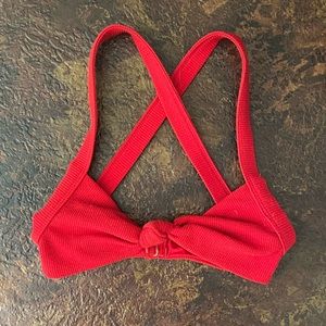 Red Bikini Top